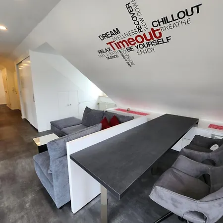 Neu! Ihr Ticket Ins Blaue - Rooftop-ferienwohnung Am Kurpark Appartement *
